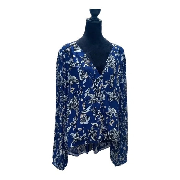 White House Black Market Blouse Size 16 - Picture 1 of 12